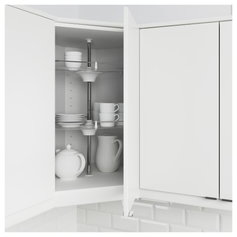 UTRUSTA, въртящ органайзер за ъглов стенен шкаф, 802.656.47 - IKEA България UTRUSTA, въртящ органайзер за ъглов стенен шкаф, 802.656.47