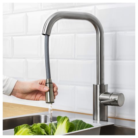 ALMAREN, кухненски смесител с изтеглящ се струйник, 803.416.46 - IKEA България ALMAREN, кухненски смесител с изтеглящ се струйник, 803.416.46
