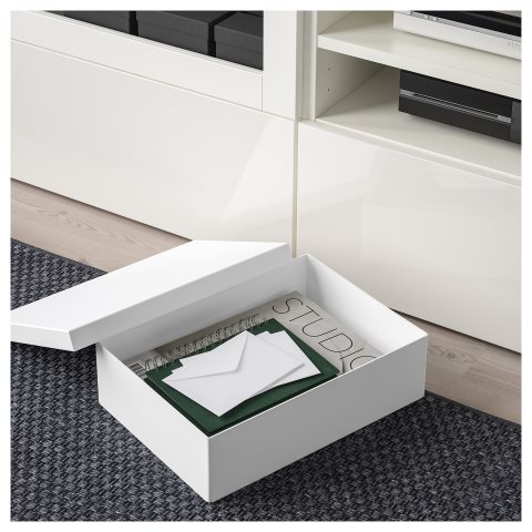 TJENA, кутия с капак, 35х25х10, 903.954.22 - IKEA България TJENA, кутия с капак, 35х25х10, 903.954.22