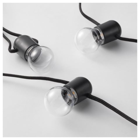 BLOTSNO, LED гирлянда с 24 лампички, за употреба на закрито, 904.211.38 - IKEA България BLOTSNO, LED гирлянда с 24 лампички, за употреба на закрито, 904.211.38
