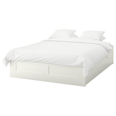 BRIMNES, легло, 146x206 см, 990.196.61 - IKEA България BRIMNES, легло, 146x206 см, 990.196.61