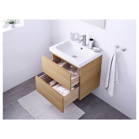 GODMORGON/ODENSVIK, шкаф с мивка и 2 чекмеджета, 999.030.76 - IKEA България GODMORGON/ODENSVIK, шкаф с мивка и 2 чекмеджета, 999.030.76