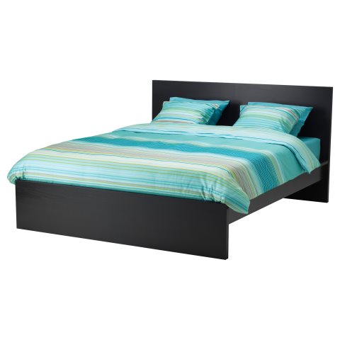 MALM, високо легло+4 кутии за съхранение, 156x209 см, 999.316.25 - IKEA България MALM, високо легло+4 кутии за съхранение, 156x209 см, 999.316.25