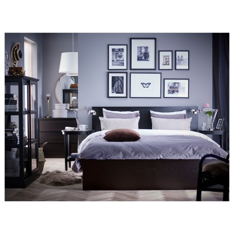 MALM, високо легло+4 кутии за съхранение, 156x209 см, 999.316.25 - IKEA България MALM, високо легло+4 кутии за съхранение, 156x209 см, 999.316.25