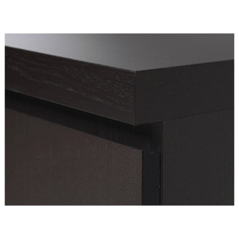 MALM, бюро 140x65см, черно-кафяво, 002.141.57 - IKEA България MALM, бюро 140x65см, черно-кафяво, 002.141.57