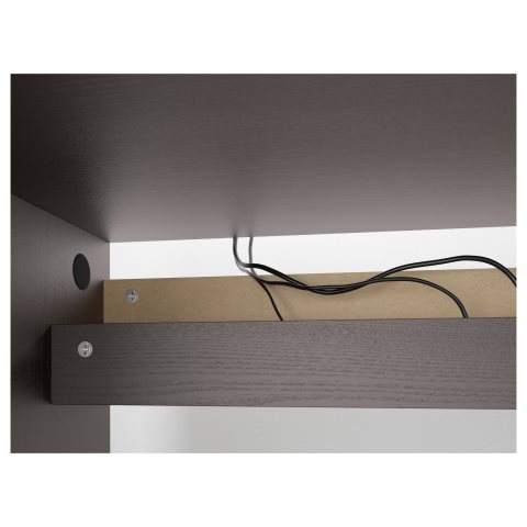 MALM, бюро 140x65см, черно-кафяво, 002.141.57 - IKEA България MALM, бюро 140x65см, черно-кафяво, 002.141.57