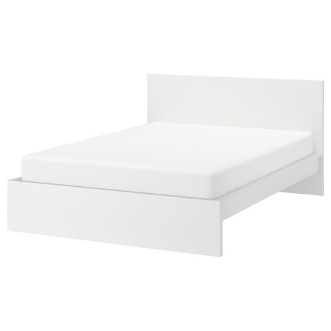 MALM, високо легло, 180x200 см, бяло, 002.494.73 - IKEA България MALM, високо легло, 180x200 см, бяло, 002.494.73