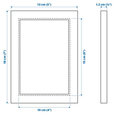 FISKBO, рамка, 10x15 см, 003.003.53 - IKEA България FISKBO, рамка, 10x15 см, 003.003.53