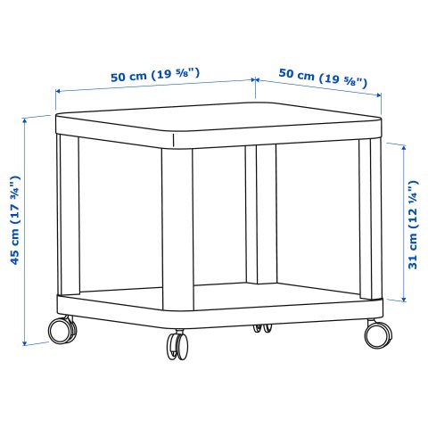 TINGBY, помощна масичка на колелца, 003.494.44 - IKEA България TINGBY, помощна масичка на колелца, 003.494.44