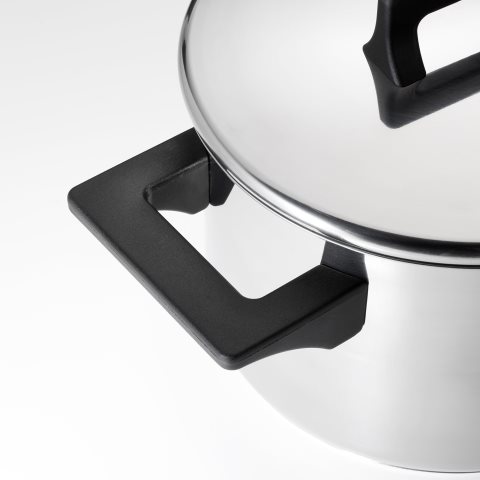SNITSIG, Тенджера с капак 3 л. неръжд. стомана, 101.297.24 - IKEA България SNITSIG, Тенджера с капак 3 л. неръжд. стомана, 101.297.24