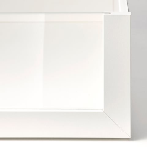 KOMPLEMENT, чекмедже със стъклено чело, 75x58 см, бяло, 102.466.95 - IKEA България KOMPLEMENT, чекмедже със стъклено чело, 75x58 см, бяло, 102.466.95