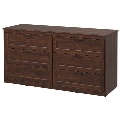 SONGESAND, скрин с 6 чекмеджета, 161x81 см, 103.667.96 - IKEA България SONGESAND, скрин с 6 чекмеджета, 161x81 см, 103.667.96