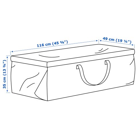 TOSTERO, чанта за съхранение на възглавници, 202.923.28 - IKEA България TOSTERO, чанта за съхранение на възглавници, 202.923.28