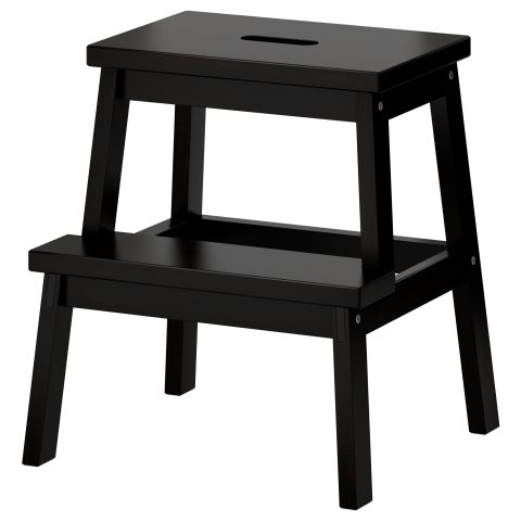 BEKVAM, Стол стълба 50 см черен, 301.788.84 - IKEA България BEKVAM, Стол стълба 50 см черен, 301.788.84