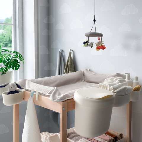 ONSKLIG, кошове за маса за повиване, 4 бр, 301.992.83 - IKEA България ONSKLIG, кошове за маса за повиване, 4 бр, 301.992.83
