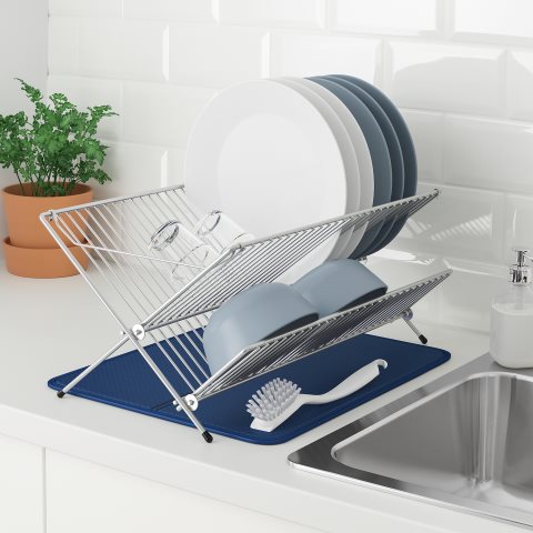 KVOT, Сушилник за съдове галванизирана стомана, 369.804.00 - IKEA България KVOT, Сушилник за съдове галванизирана стомана, 369.804.00