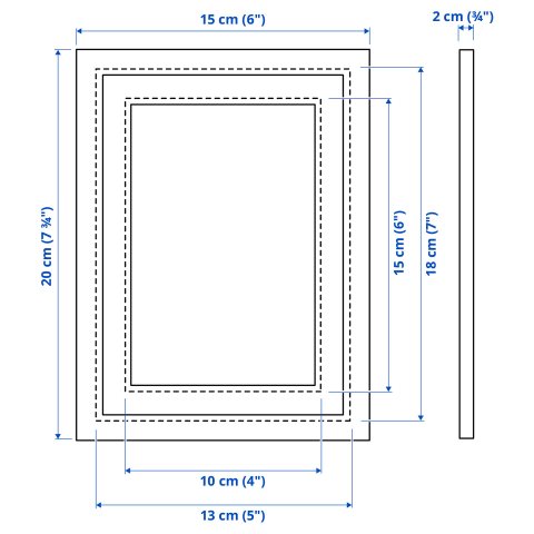 SILVERHOJDEN, рамка, 13x18 см, 403.704.00 - IKEA България SILVERHOJDEN, рамка, 13x18 см, 403.704.00