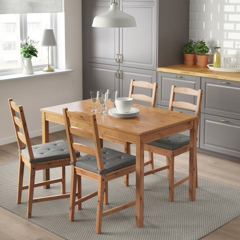 JOKKMOKK, Комплект маса и 4 стола, 502.111.04 - IKEA България JOKKMOKK, Комплект маса и 4 стола, 502.111.04
