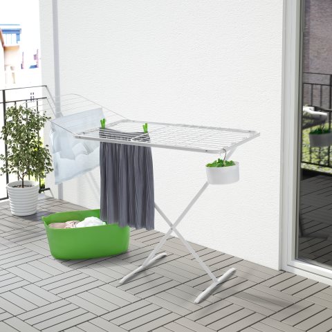 MULIG, сушилник за дрехи, бяло, 502.287.55 - IKEA България MULIG, сушилник за дрехи, бяло, 502.287.55