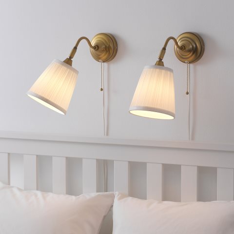 ARSTID, стенна лампа, 503.213.86 - IKEA България ARSTID, стенна лампа, 503.213.86