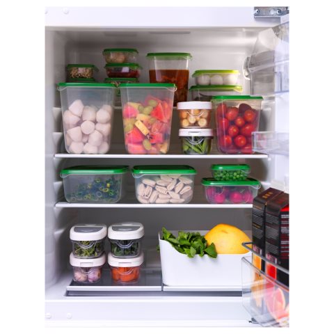 PRUTA, Комплект кутии за храна 17 бр., 601.496.73 - IKEA България PRUTA, Комплект кутии за храна 17 бр., 601.496.73