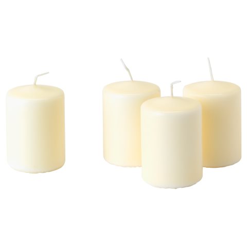 HEMSJO, Свещ 4 бр. в к-т, 701.242.62 - IKEA България HEMSJO, Свещ 4 бр. в к-т, 701.242.62