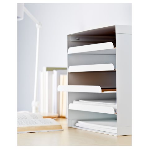 KVISSLE, поставка за документи, бяло, 701.980.31 - IKEA България KVISSLE, поставка за документи, бяло, 701.980.31