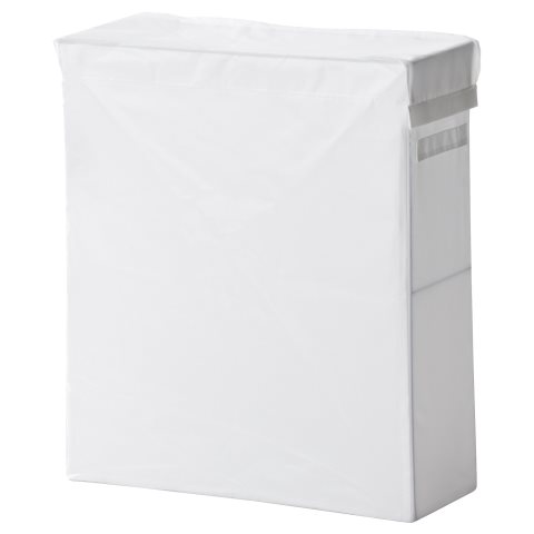 SKUBB, кош за пране със стойка, 80л, бяло, 902.240.48 - IKEA България SKUBB, кош за пране със стойка, 80л, бяло, 902.240.48
