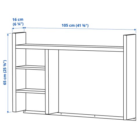 MICKE, Надстройка, 501.800.27 - IKEA България MICKE, Надстройка, 501.800.27
