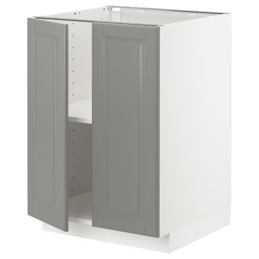 METOD, долен шкаф с рафтове/2 вратички, 094.670.65