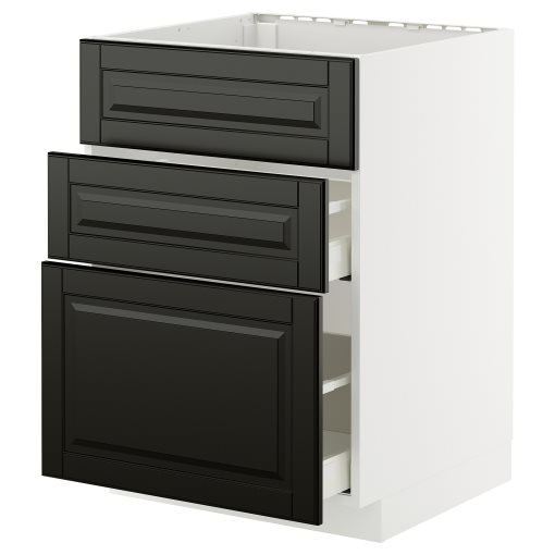 METOD/MAXIMERA, долен шкаф за мивка + 3 чела/2 чекм., 095.786.43