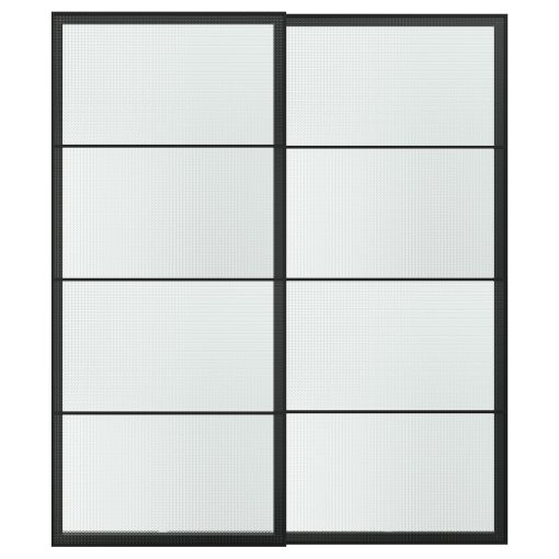LUNDBRÄSMA, 2 плъзгащи се врати, 200x236 см, 096.190.59