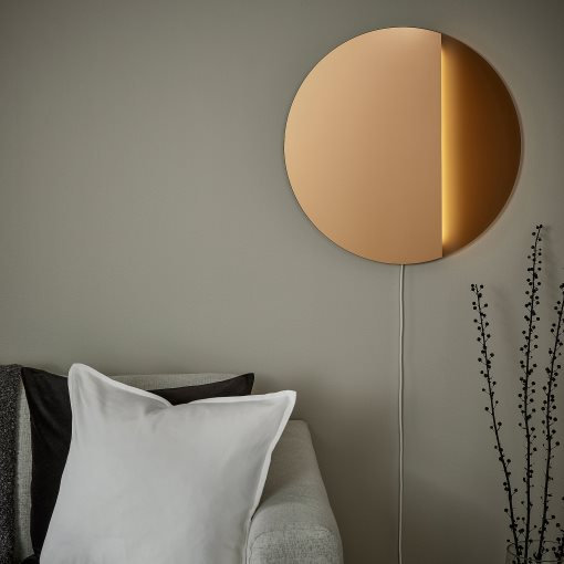 VARMBLIXT, LED лампа за стена/огледало, регул. на светл., 105.315.41
