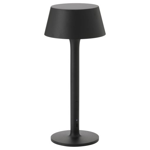 AVHÅLL, Преносима LED лампа, на батерии, регул. на светлината, 29 см, 105.400.22