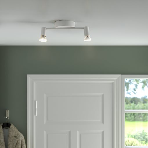 KRUSNATE, спот лампа за таван, 2 крушки, 105.620.85