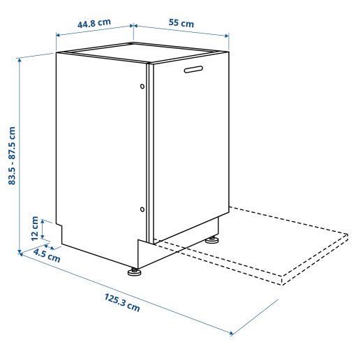 FROSLUNDA, съдомиялна за вграждане, IKEA 500, 105.681.67
