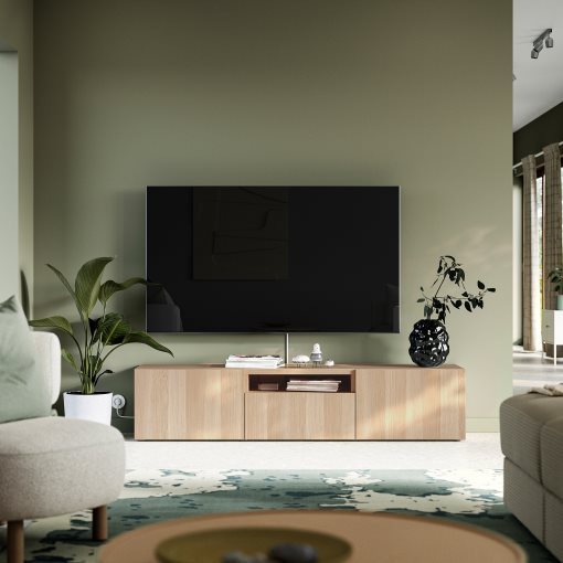 BESTÅ, TV шкаф, 180x42x39 см, 196.229.52