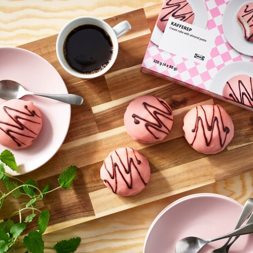 KAFFEREP, Торта със сметанов и малинов пълнеж, 320 г, 205.406.01