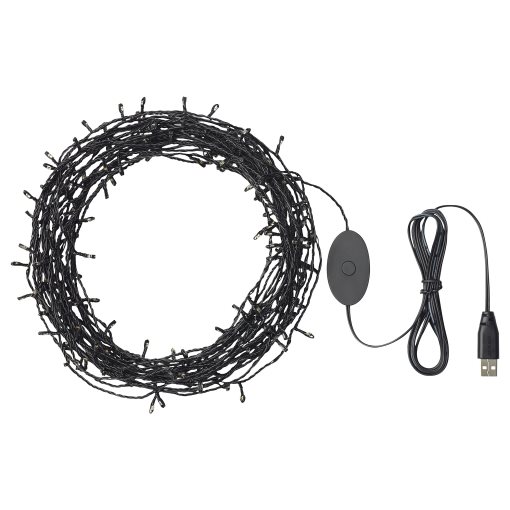 STRÅLA, LED гирлянда с 200 лампички, 205.990.50