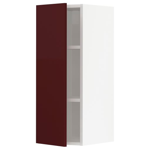 METOD, стенен шкаф с рафтове, 294.599.17