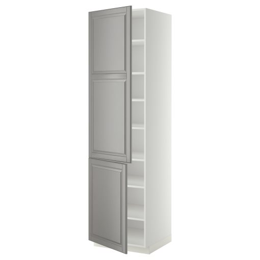 METOD, висок шкаф с рафтове/2 врати, 294.659.61