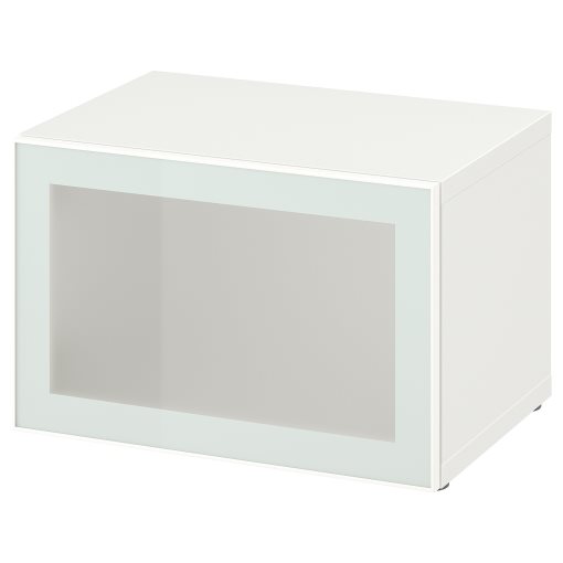 BESTÅ, етажерка със стъклена врата, 294.891.13