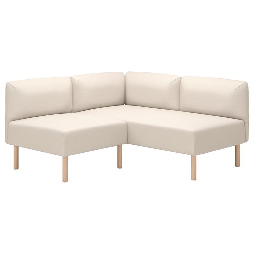 LILLEHEM, 2-местен модулен ъглов диван, 295.362.80