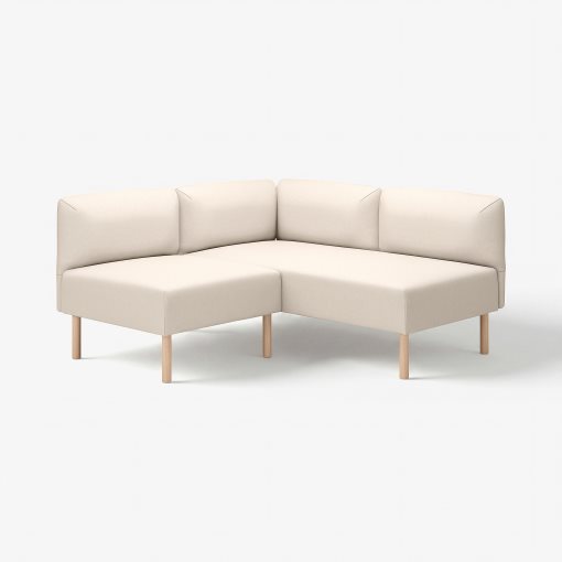 LILLEHEM, 2-местен модулен ъглов диван, 295.362.80