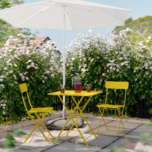 SUNDSÖ, маса с 2 сгъваеми стола, 295.730.22