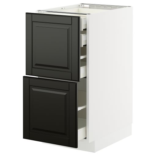 METOD/MAXIMERA, долен шкаф с 2 чела/2 ниски + 1 средно + 1 високо чекм., 295.786.42