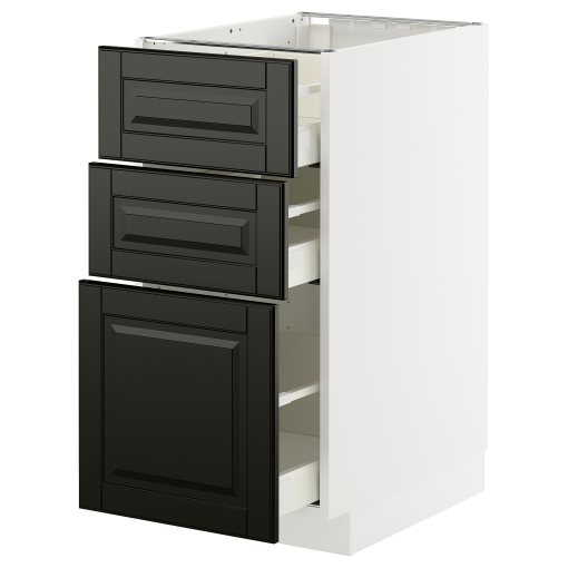 METOD/MAXIMERA, долен шкаф с 3 чекмеджета, 295.790.43