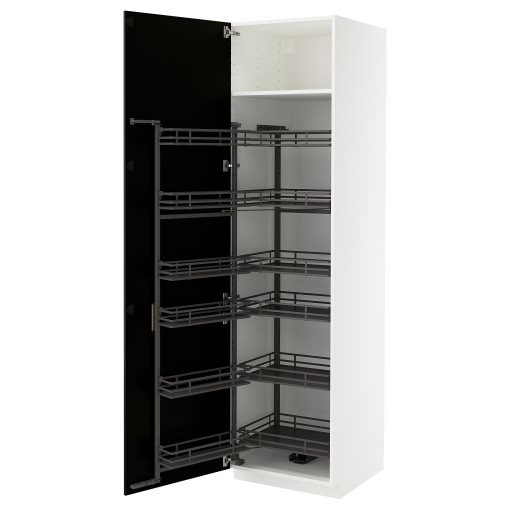 METOD, висок шкаф с изтеглящ се механизъм, 295.791.42