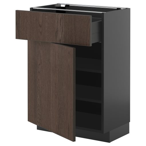 METOD/KNIVSHULT, долен шкаф с чекмедже/врата, 295.871.99