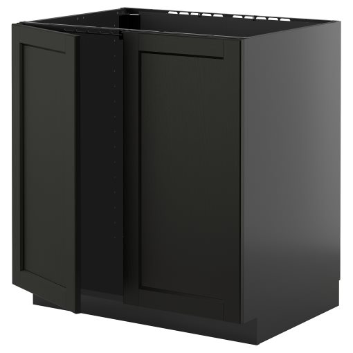 METOD, долен шкаф за мивка + 2 врати, 295.886.17